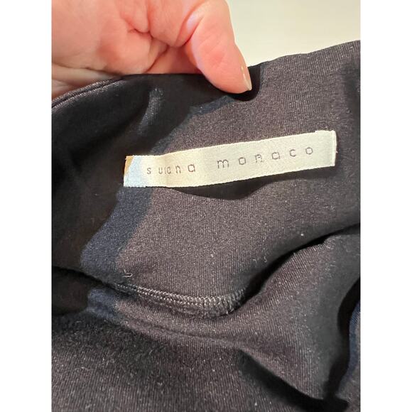 Susana Monaco Revolve Strapless LBD Mini Dress Black S - Picture 5 of 6